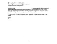 Testimonial from June